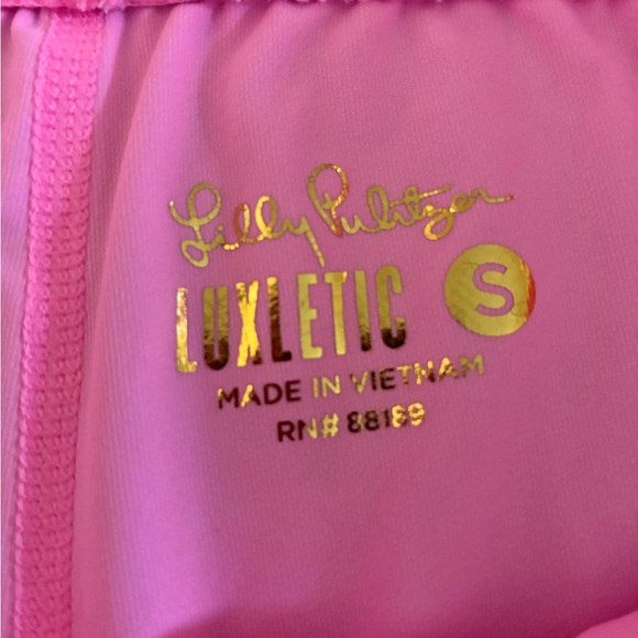 NWOT Lily Pulitzer Pink Luxletic Shorts 🌸 - Picture 5 of 6